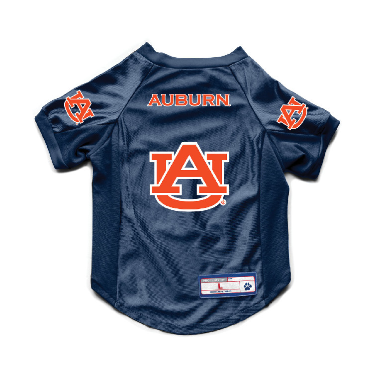 Auburn Tigers Pet Jersey Stretch Size Big Dog