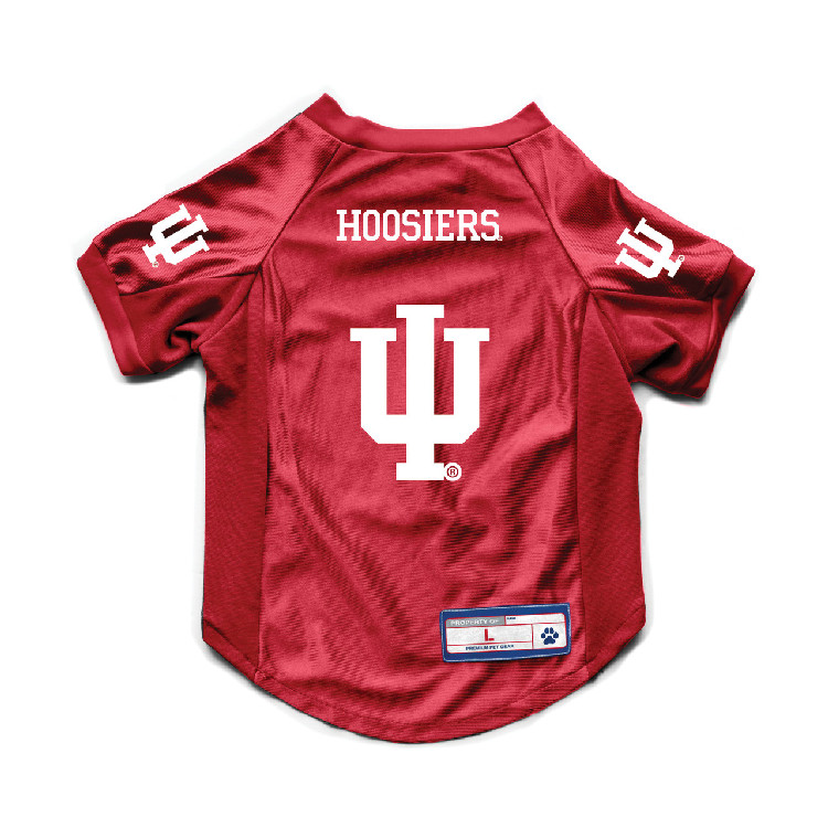 Indiana Hoosiers Pet Jersey Stretch Size Big Dog