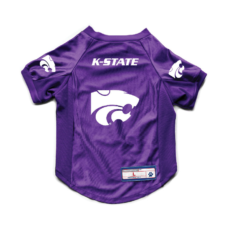 Kansas State Wildcats Pet Jersey Stretch Size Big Dog