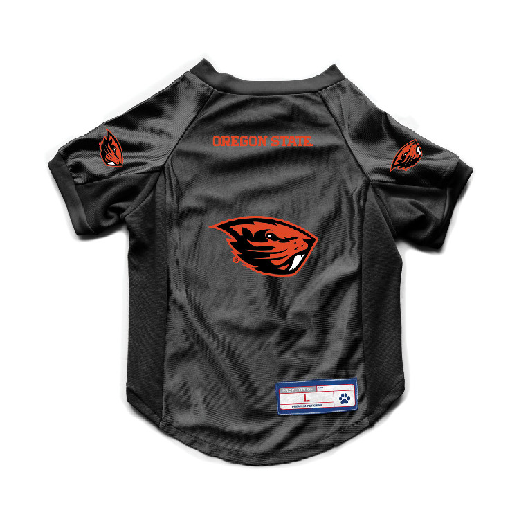 Oregon State Beavers Pet Jersey Stretch Size Big Dog