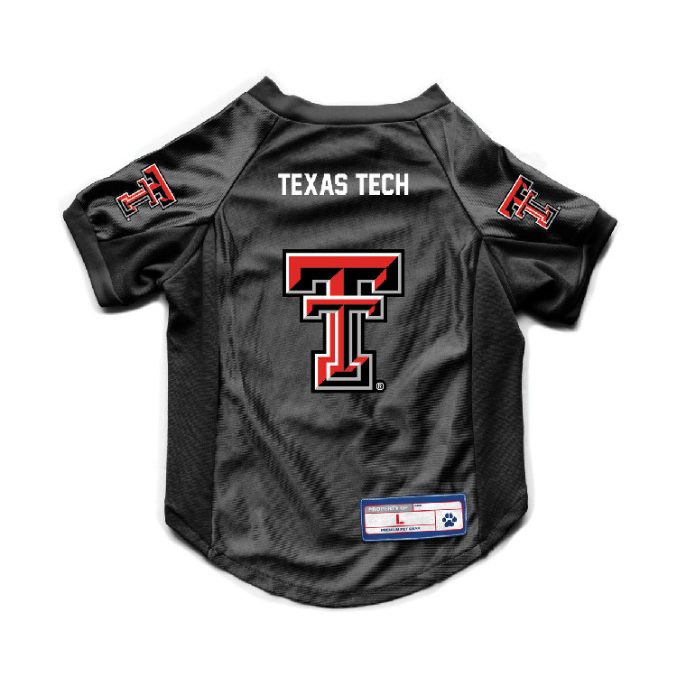 Texas Tech Red Raiders Pet Jersey Stretch Size Big Dog