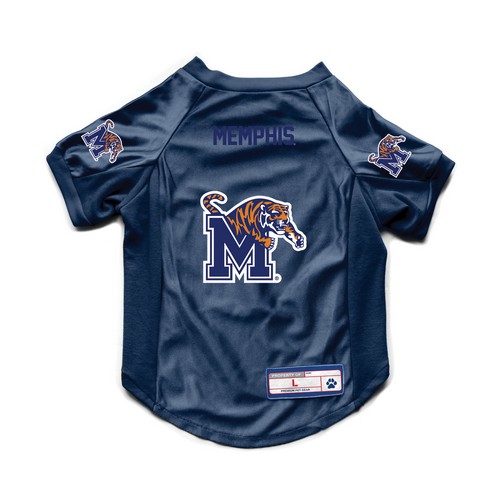 Little Earth Memphis Tigers Pet Jersey Stretch Size Big Dog -