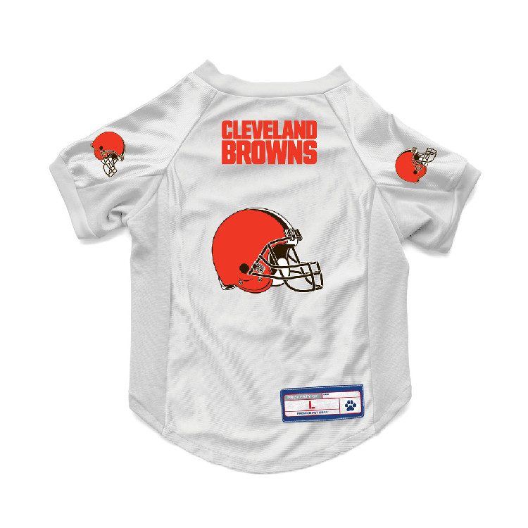 Cleveland Browns Pet Jersey Stretch Size Big Dog