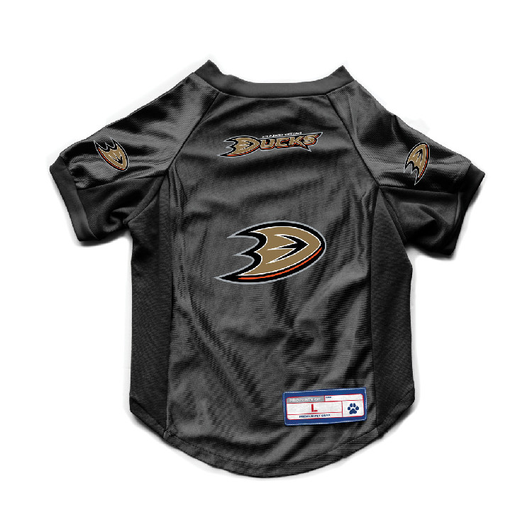 Anaheim Ducks Pet Jersey Stretch Size Big Dog