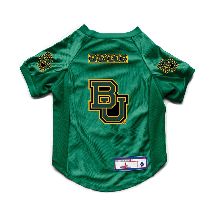 Baylor Bears Pet Jersey Stretch Size S