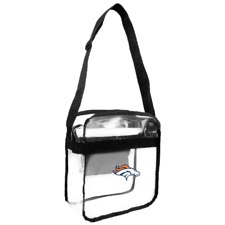 Denver Broncos Clear Carryall Crossbody