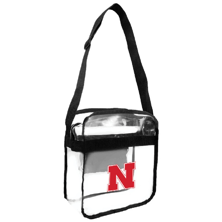 Nebraska Cornhuskers Carryall Clear Crossbody Style