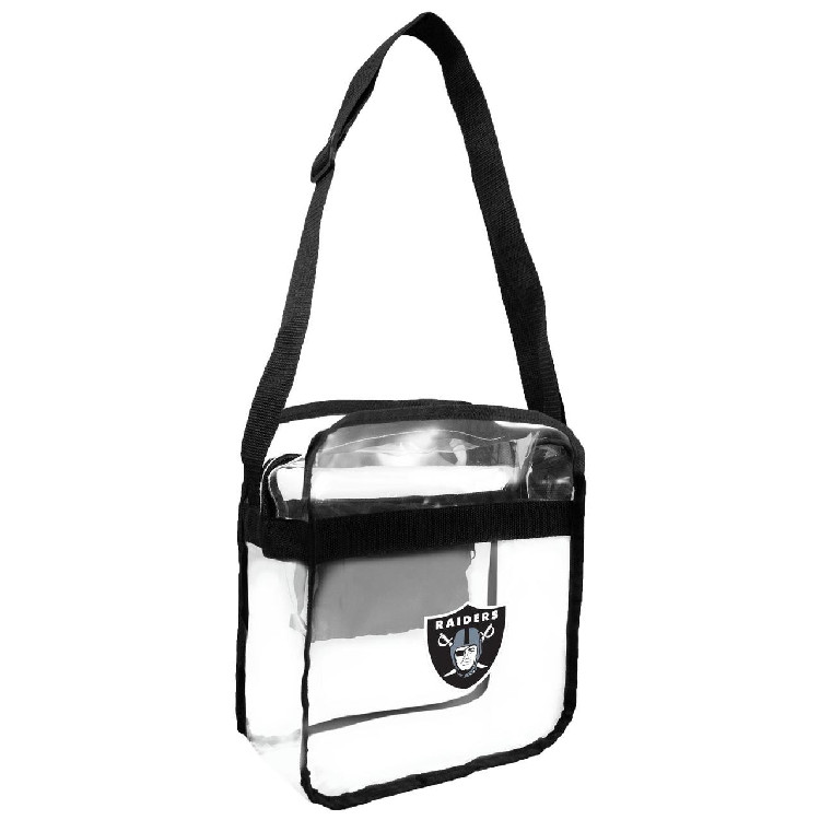 Las Vegas Raiders Clear Carryall Crossbody