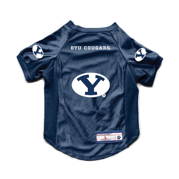 BYU Cougars Pet Jersey Stretch Size M