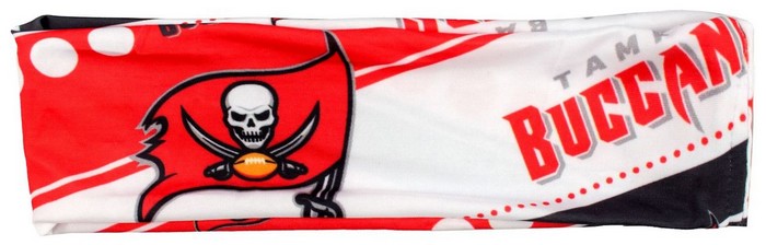 Little Earth Tampa Bay Buccaneers Stretch Patterned Headband -