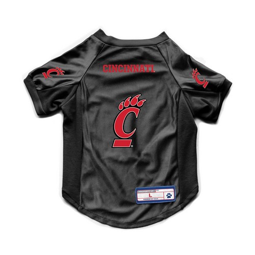 Little Earth Cincinnati Bearcats Pet Jersey Stretch Size XS -