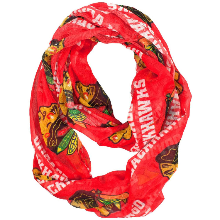 Chicago Blackhawks Scarf Infinity Style