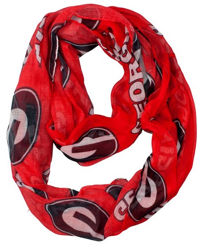 Little Earth Georgia Bulldogs Infinity Scarf