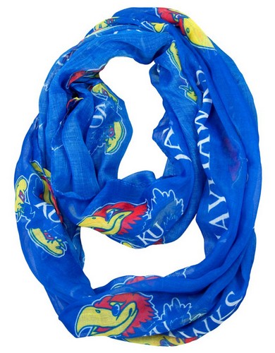 Little Earth Kansas Jayhawks Infinity Scarf