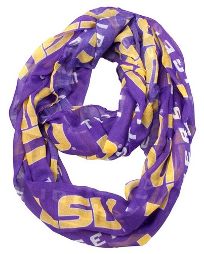 Little Earth LSU Tigers Infinity Scarf