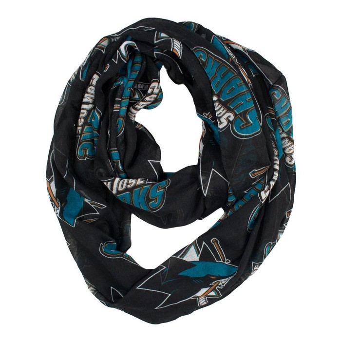 Little Earth San Jose Sharks Scarf Infinity Style