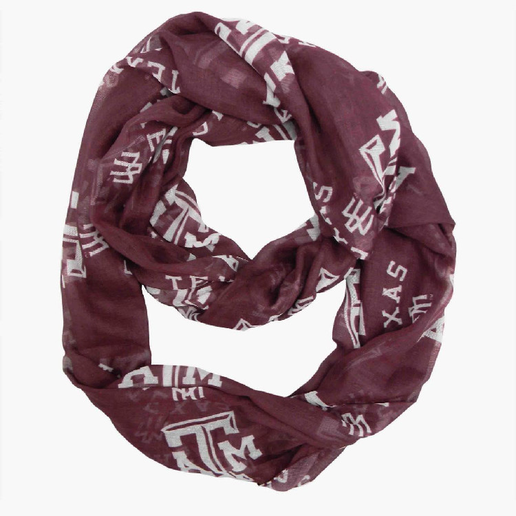Texas A&M Aggies Scarf Infinity Style