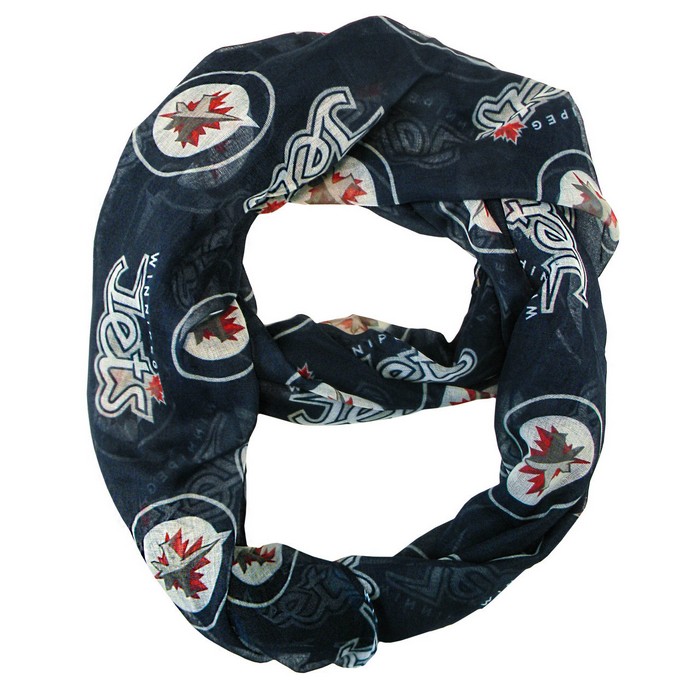 Little Earth Winnipeg Jets Scarf Infinity Style -