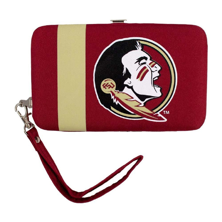 Florida State Seminoles Shell Mesh Wristlet