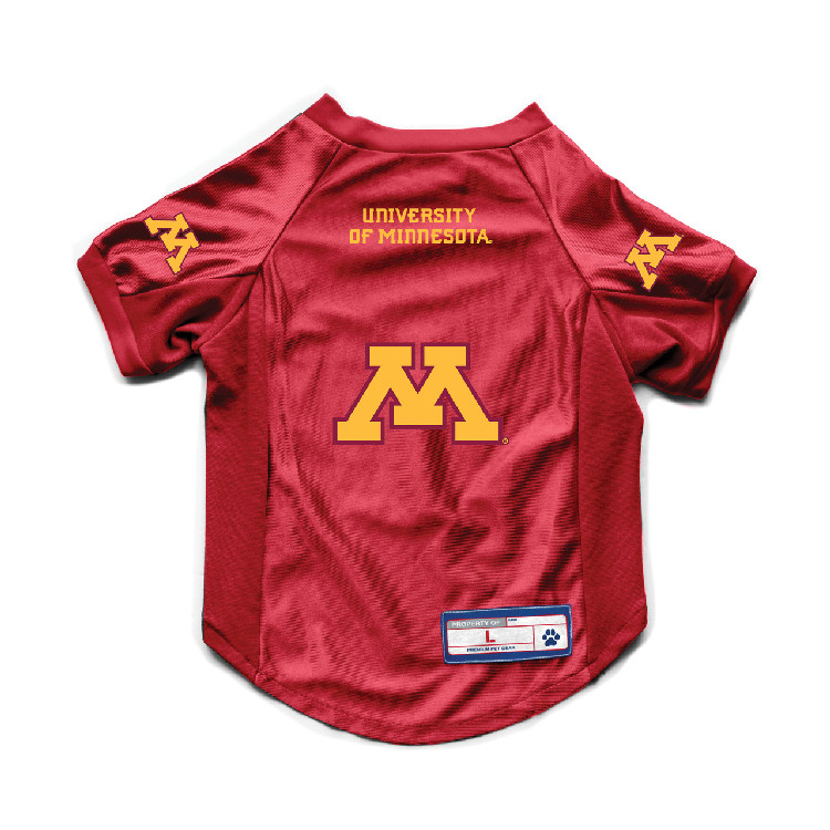 Minnesota Golden Gophers Pet Jersey Stretch Size XL