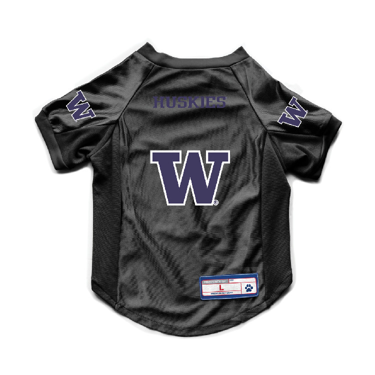 Washington Huskies Pet Jersey Stretch Size XS