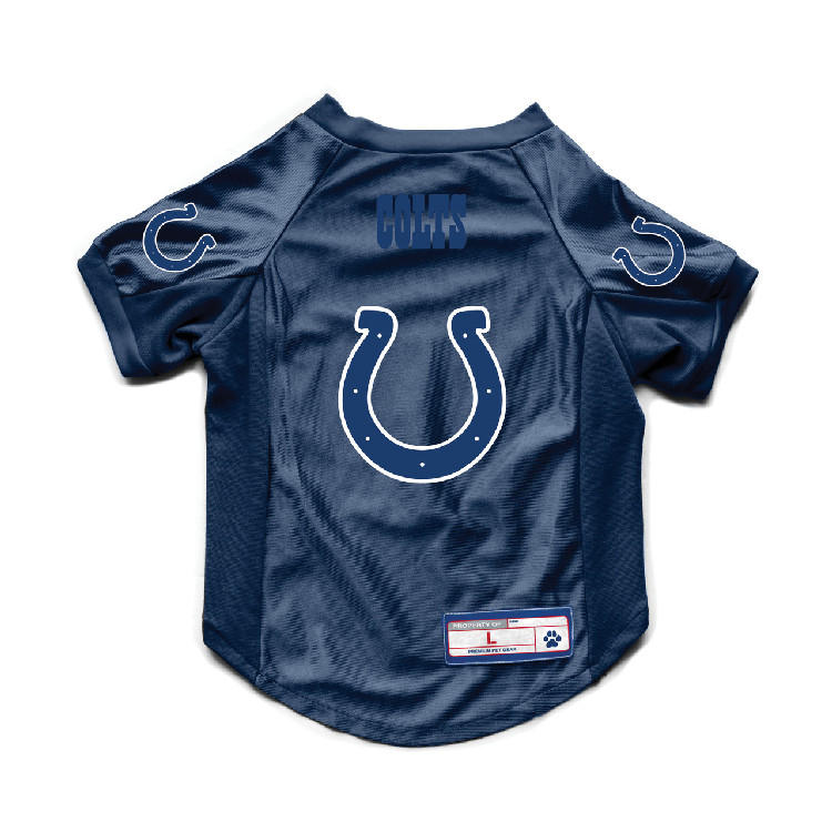 Indianapolis Colts Pet Jersey Stretch Size XS