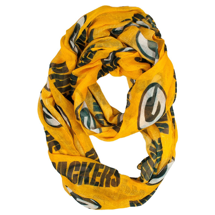 Green Bay Packers Infinity Scarf - Alternate