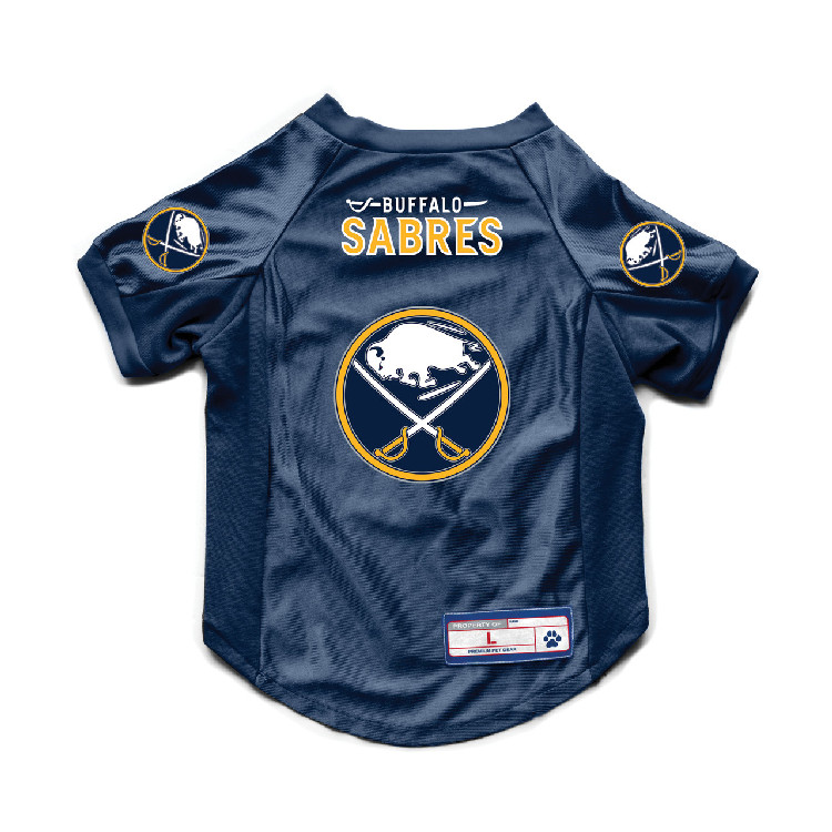 Buffalo Sabres Pet Jersey Stretch Size M