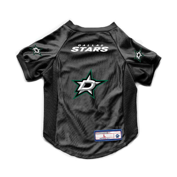 Dallas Stars Pet Jersey Stretch Size L