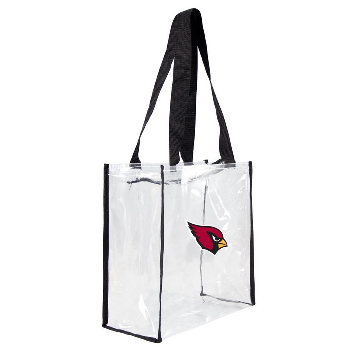 Arizona Cardinals Clear Square Stadium Tote -