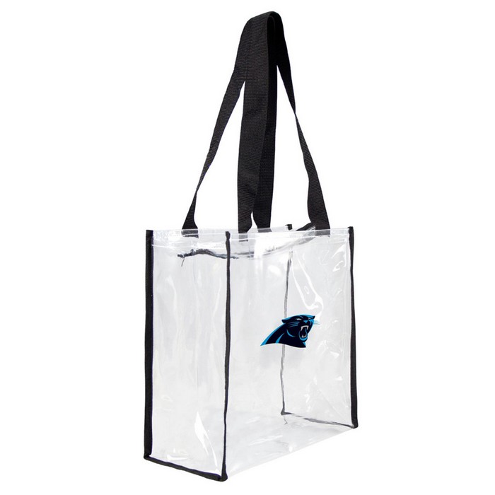 Carolina Panthers Clear Square Stadium Tote -