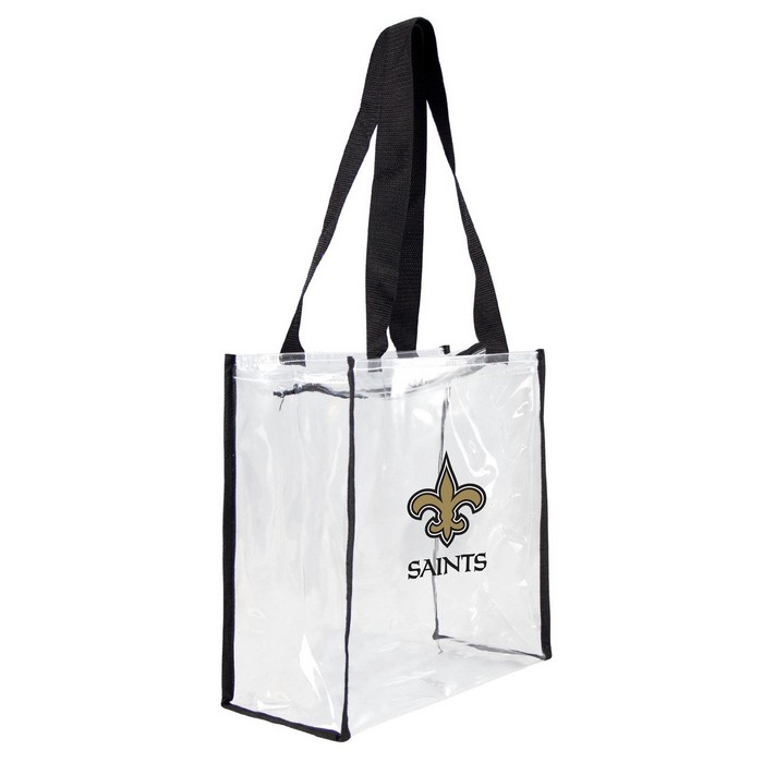 New Orleans Saints Clear Square Stadium Tote