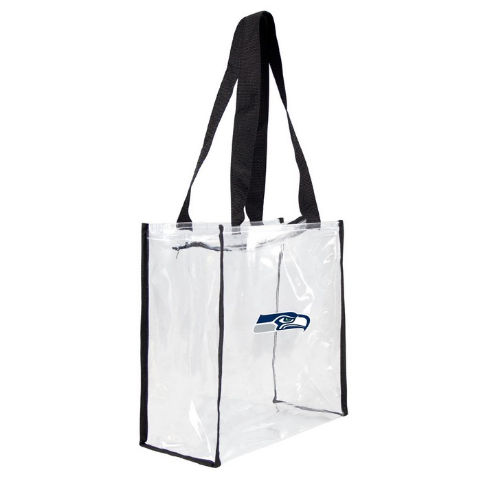 Seattle Seahawks Clear Square Stadium Tote -