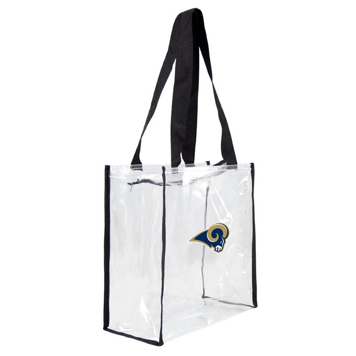 Los Angeles Rams Clear Square Stadium Tote -