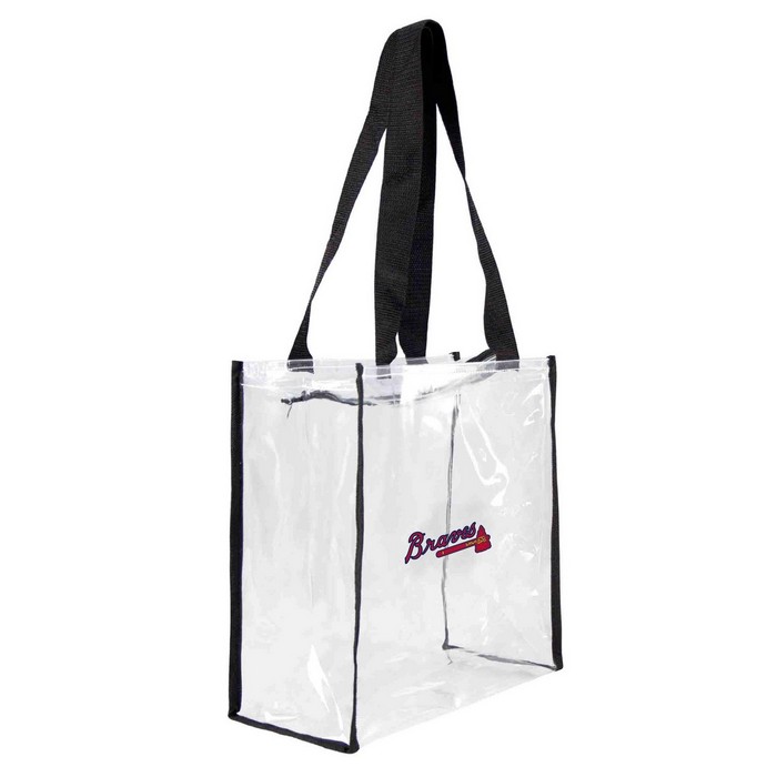 Atlanta Braves Clear Square Stadium Tote -