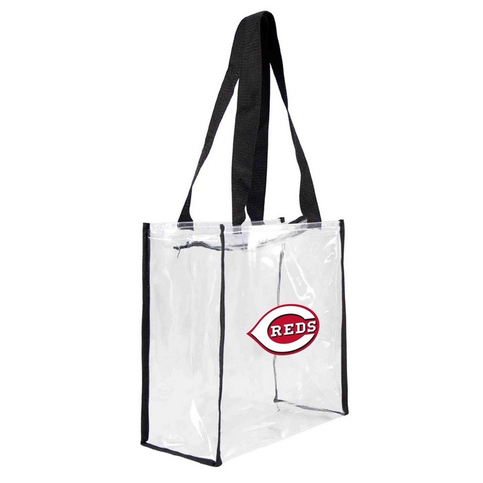 Cincinnati Reds Clear Square Stadium Tote -