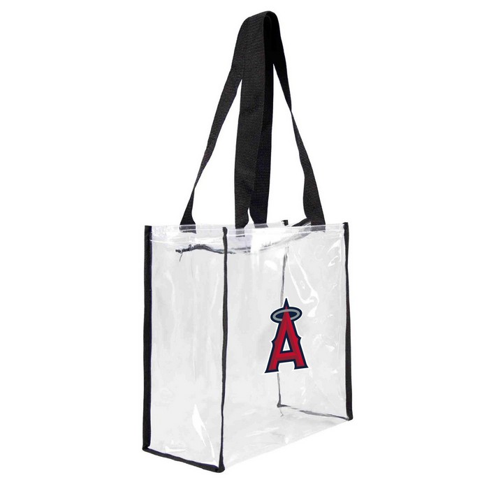 Los Angeles Angels of Anaheim Clear Square Stadium Tote -