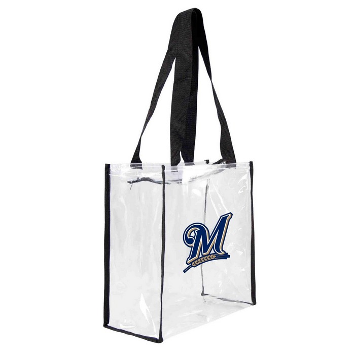 Milwaukee Brewers Clear Square Stadium Tote -