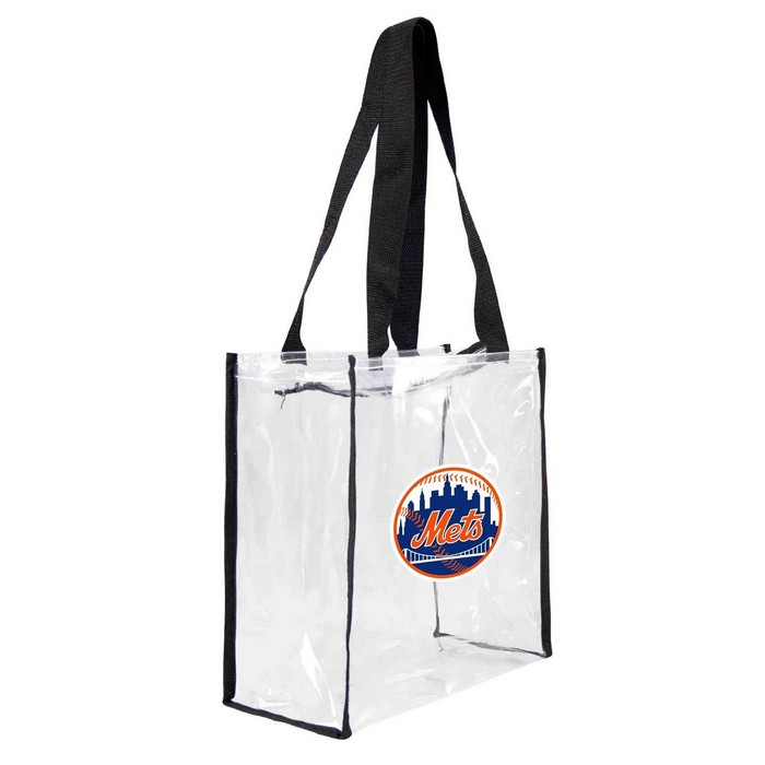 New York Mets Clear Square Stadium Tote -