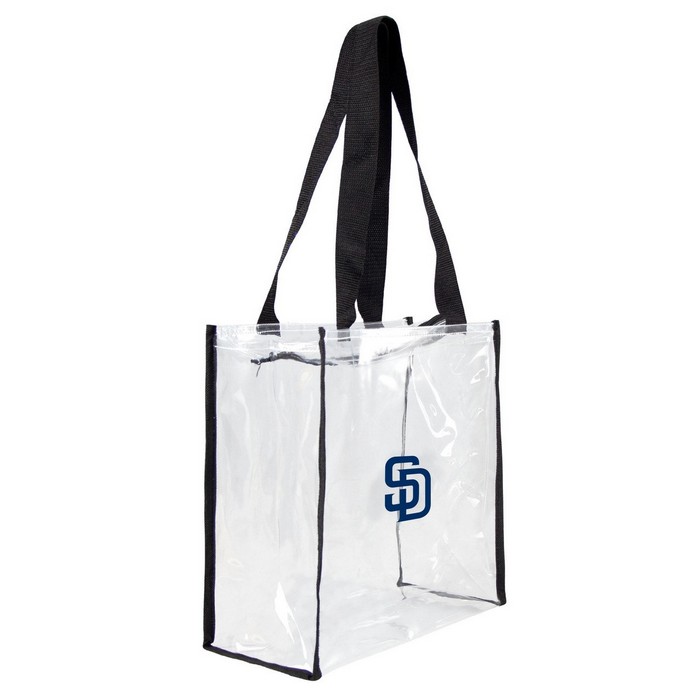 San Diego Padres Clear Square Stadium Tote -