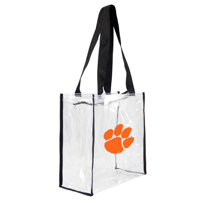 Clemson Tigers Clear Square Stadium Tote -