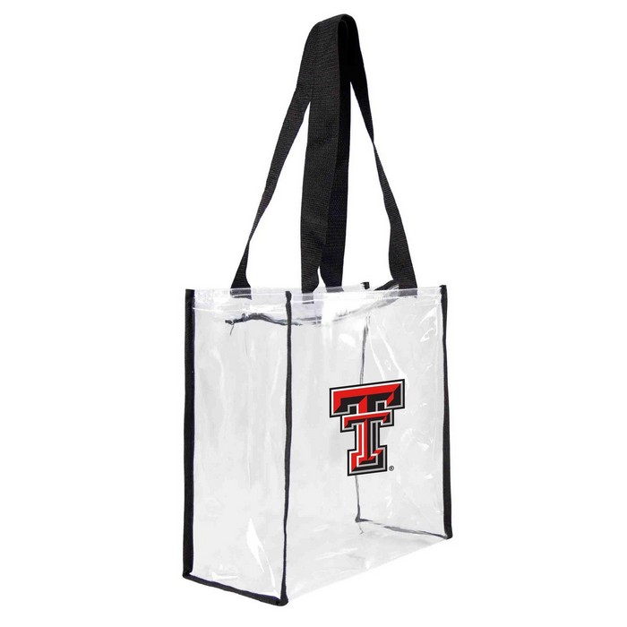 Texas Tech Red Raiders Clear Square Stadium Tote -