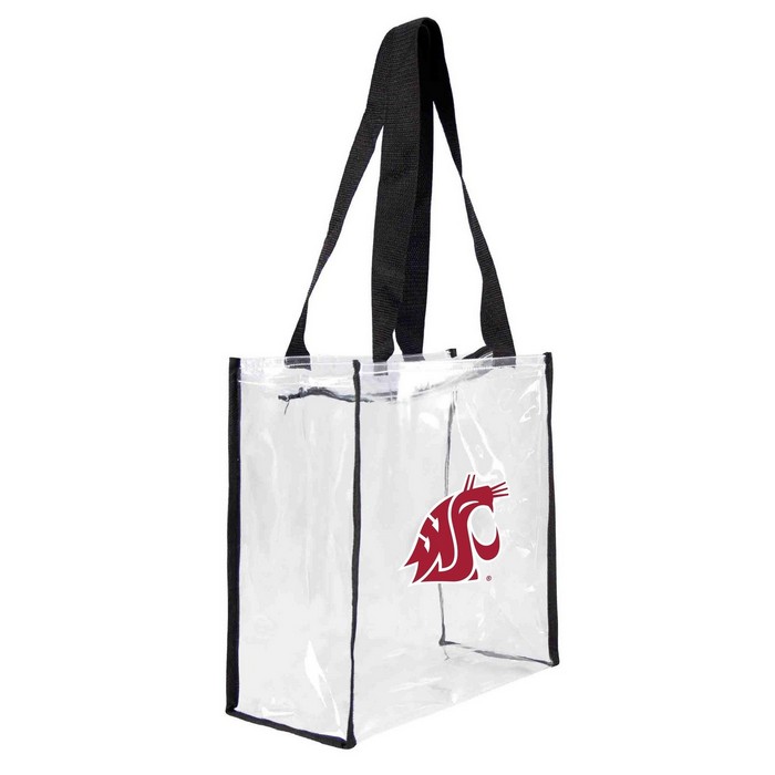 Washington State Cougars Clear Square Stadium Tote -