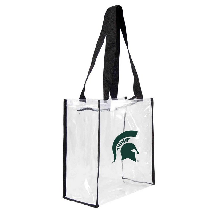 Michigan State Spartans Clear Square Stadium Tote -