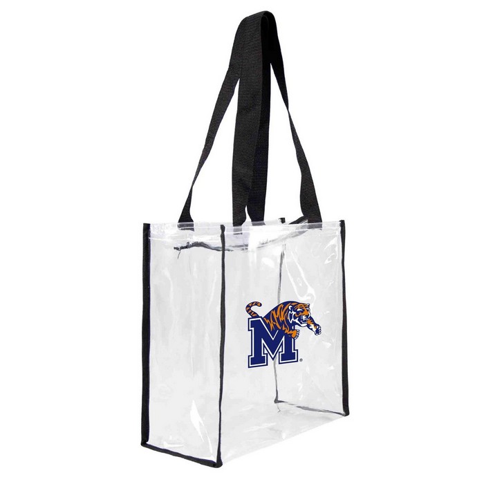 Memphis Tigers Clear Square Stadium Tote -