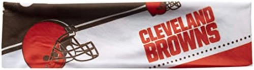 Little Earth Cleveland Browns Headband Stretch Patterned