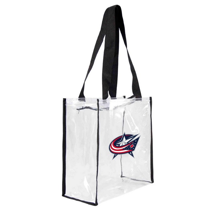 Columbus Blue Jackets Clear Square Stadium Tote -