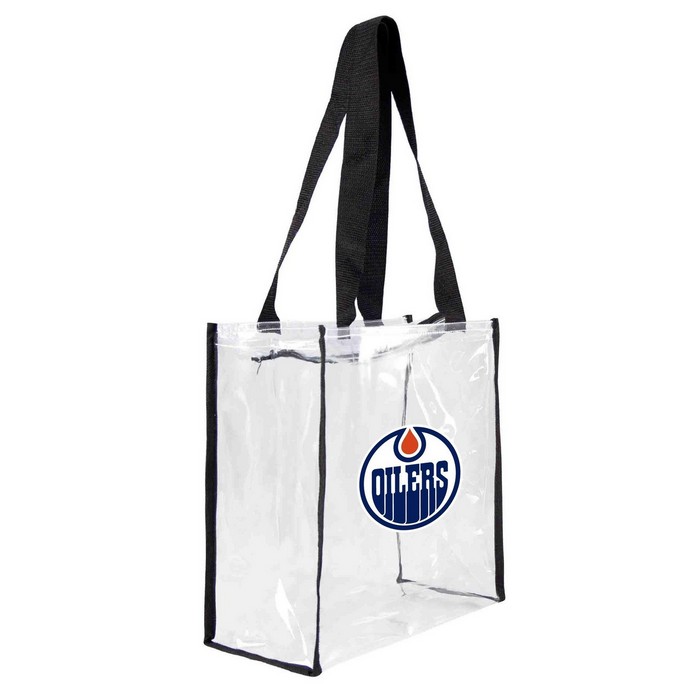 Edmonton Oilers Clear Square Stadium Tote -