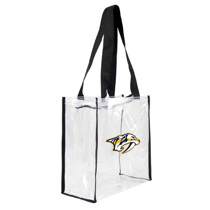 Nashville Predators Clear Square Stadium Tote -