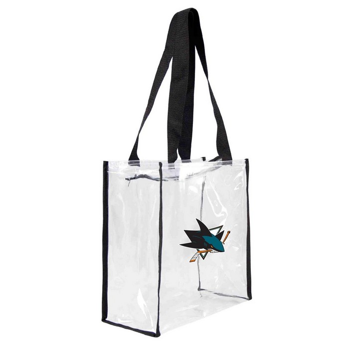 San Jose Sharks Clear Square Stadium Tote -